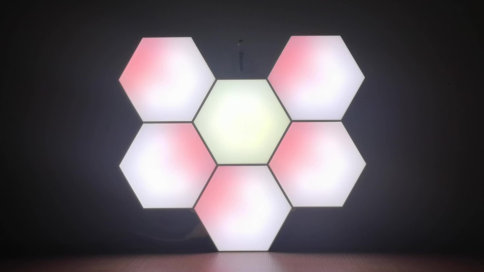 Gaming Room Setup Led Hexagonal Modular Touch Lights Ideas 2020 New Diy