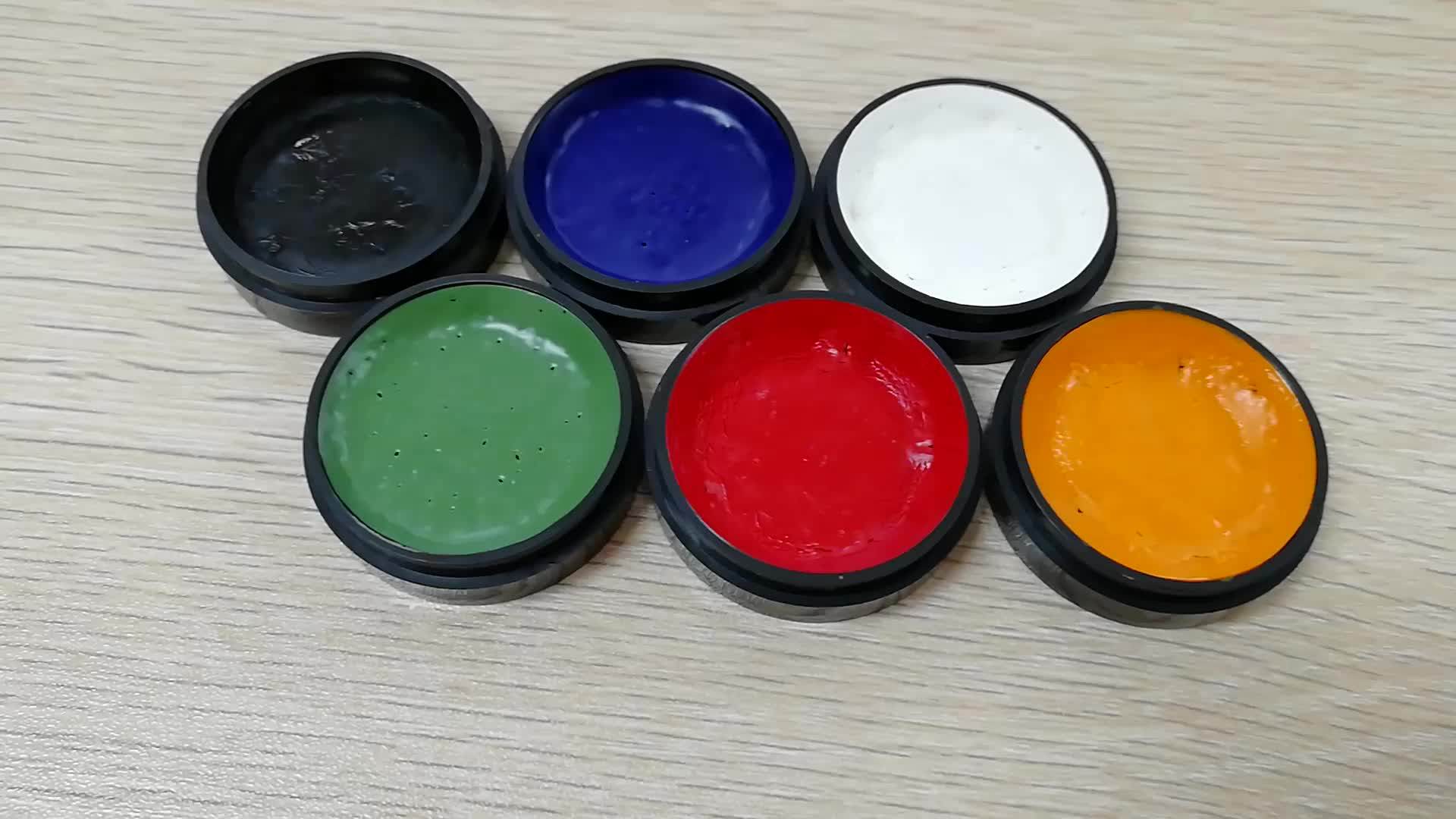 Alcohol Activated Professional Waterproof Halloween Makeup Face Paint