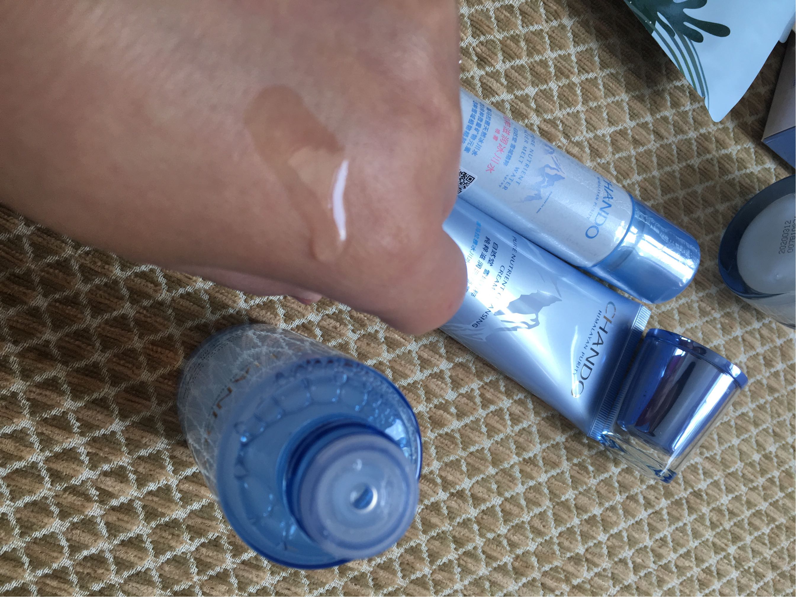 自然堂雪域精粹纯粹滋润套装