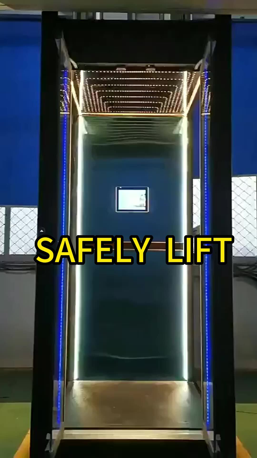 Residential Lift House Elevator Lift Shaft Home Elevator 3 Floor