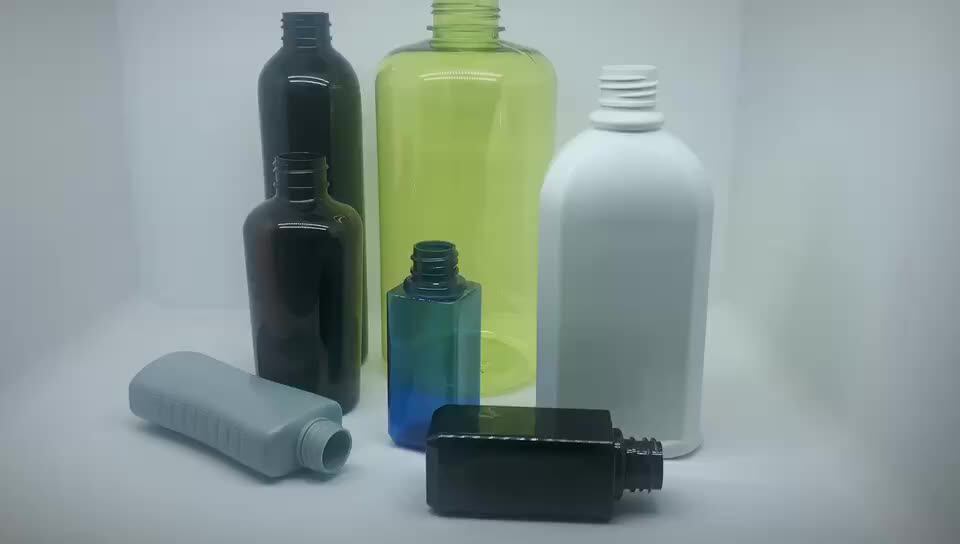 1000ml Customized Colorful Square Lotion Bottle Shampoo Bottle