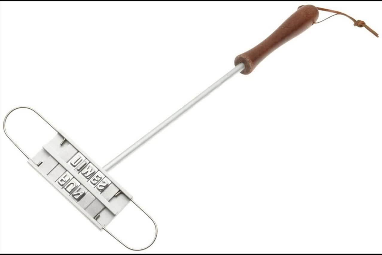 Customize Meat Branding Iron Design Yangjiang Bbq Tool Sets Changeable