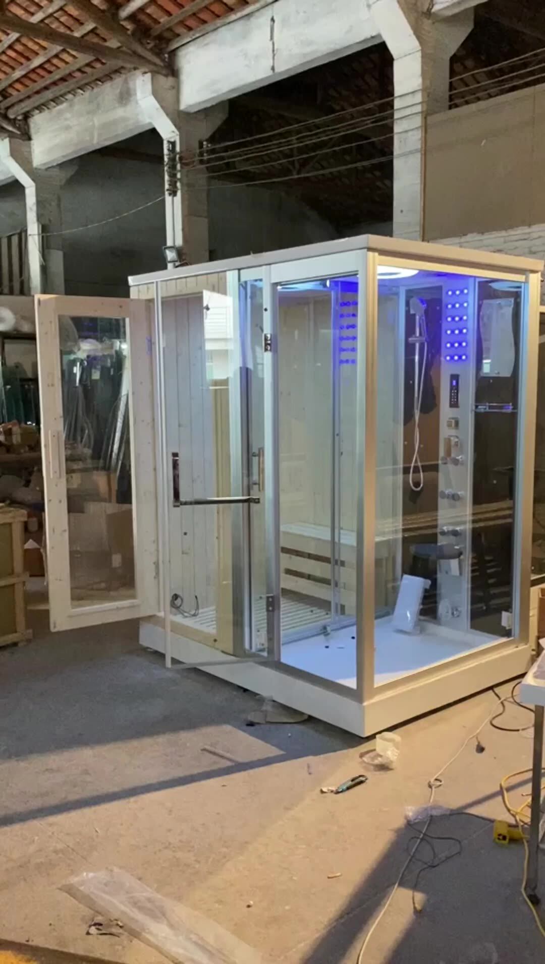 مجموعات دش بخاري للساونا/غرفة استحمام بالبخار/غرفة استحمام بالبخار مع ...
