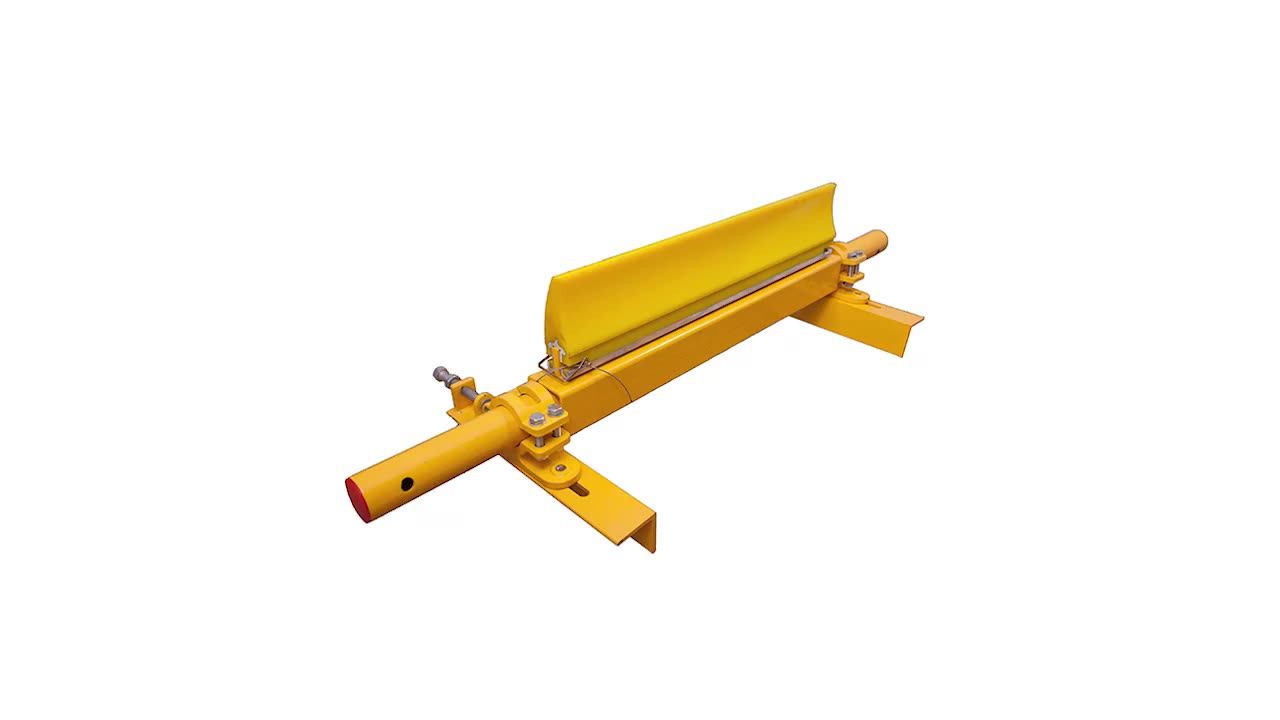 Primary Secondary V Plough Polyurethane Conveyor Belt Cleaner Belt Scraper Buy Primary
