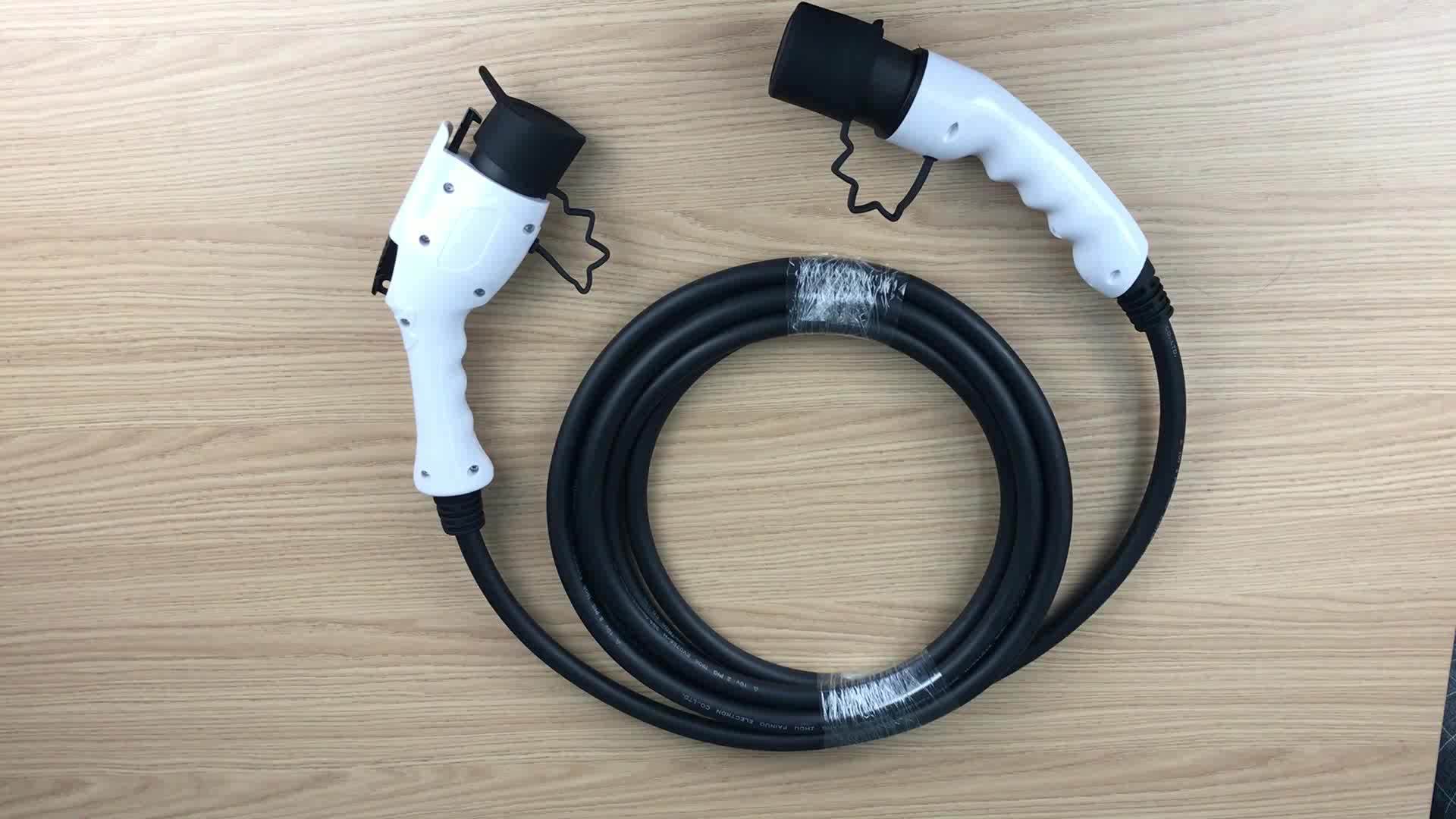 Ev Charging Cable Evse J1772 Schuko Portable Charger Plug With Cable