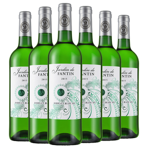 【进口】法国原瓶进口红酒拉蒙芳汀干白葡萄酒整箱装750ml*6
