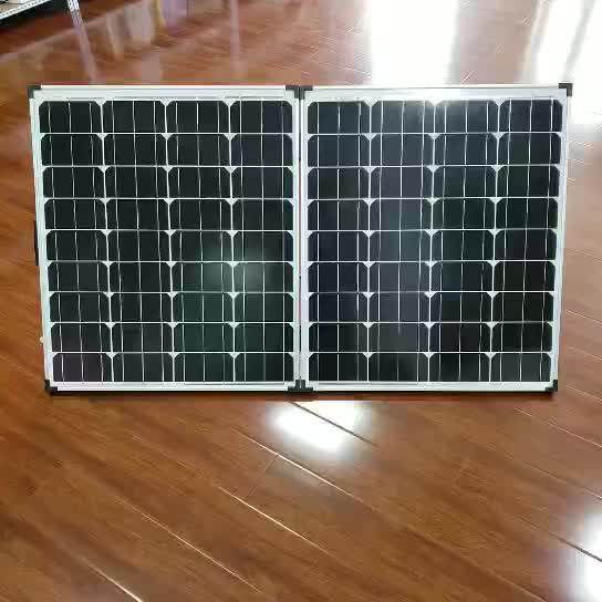 High Power Efficiency Monocrystalline Solar Panel 140w Portable For