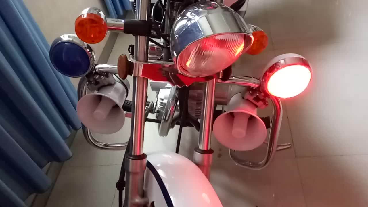 Red Blue Led Traffic Strobe Warning Light For Police Motorcycle