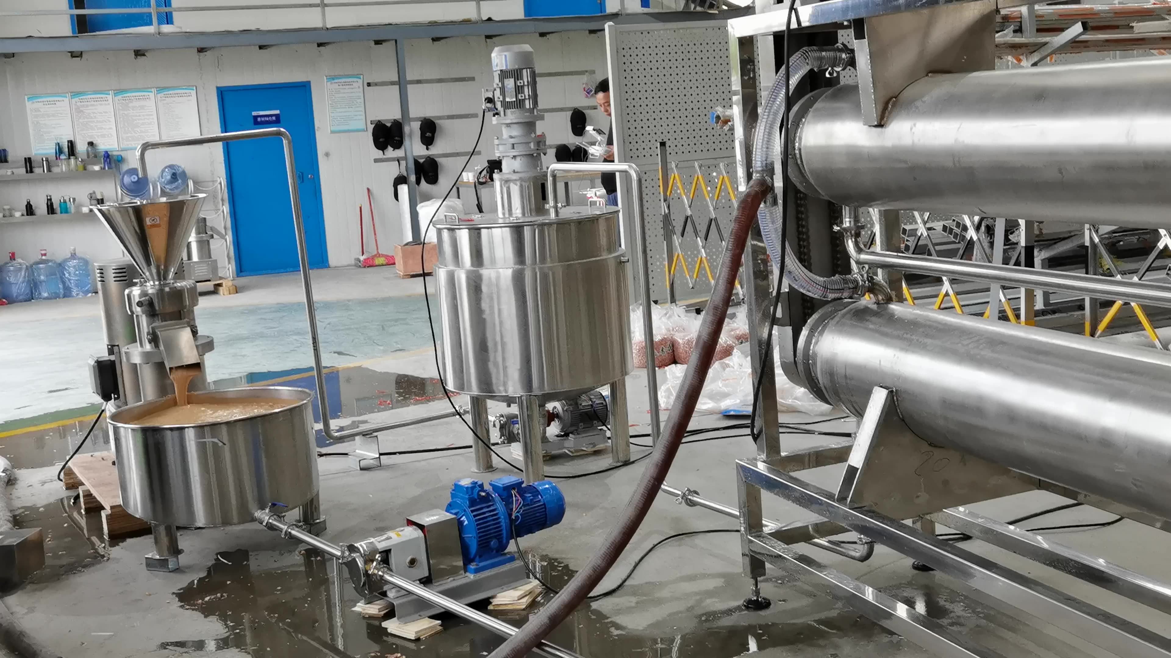 Low Price Peanut Butter Cooling Machine/paste Tomato Sauce Peanut Butter Tahini Jam Cooling