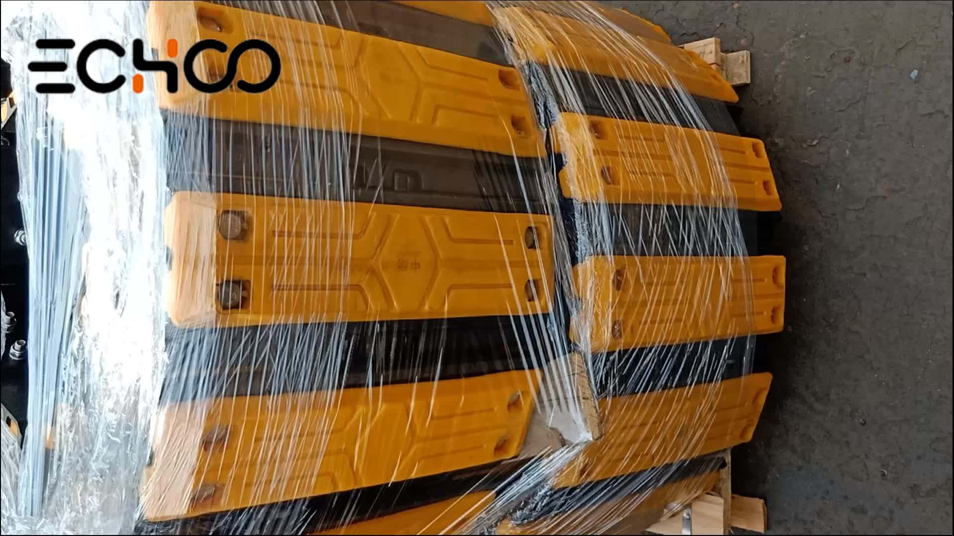 Pc45 Track Group With Polyurethane Pad For Komatsu Pc45 Track Link Assy