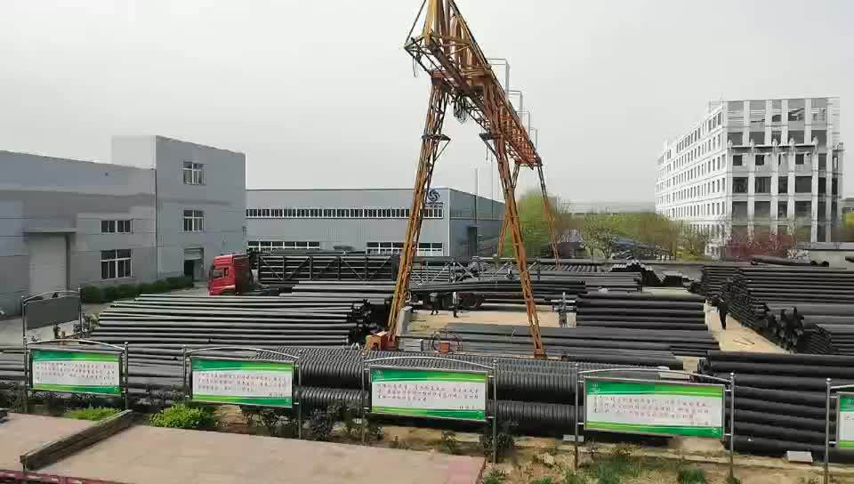 Double Wall Smooth Interior HDPE Plastic Corrugated 18 12 Inch Culvert