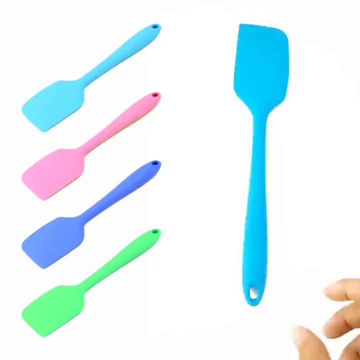Silicone Spatula Set 2 Piece Spatula Silicone Heat Resistant Non Stick