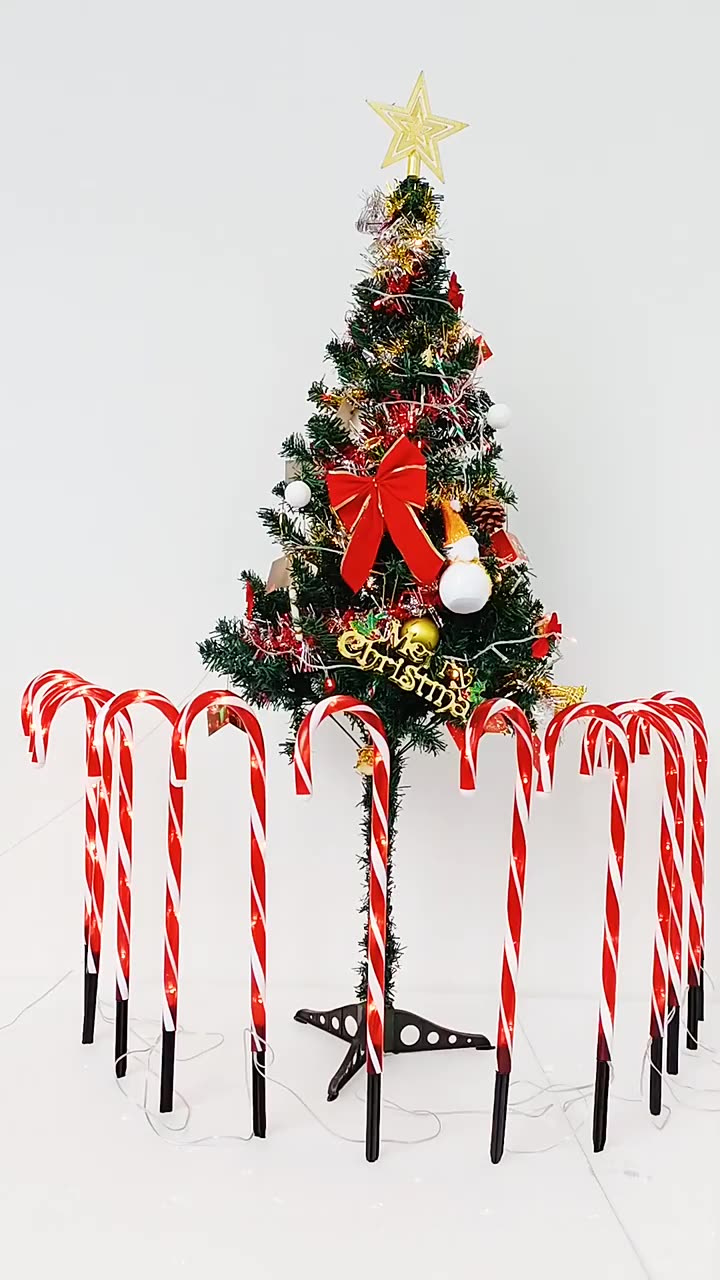 Suhine 6 Pack Christmas LED Elf Costume Accessories Set for Women Christmas Beanie Hat with over Knee Striped Socks and Long Arm Warmer Light up Xm