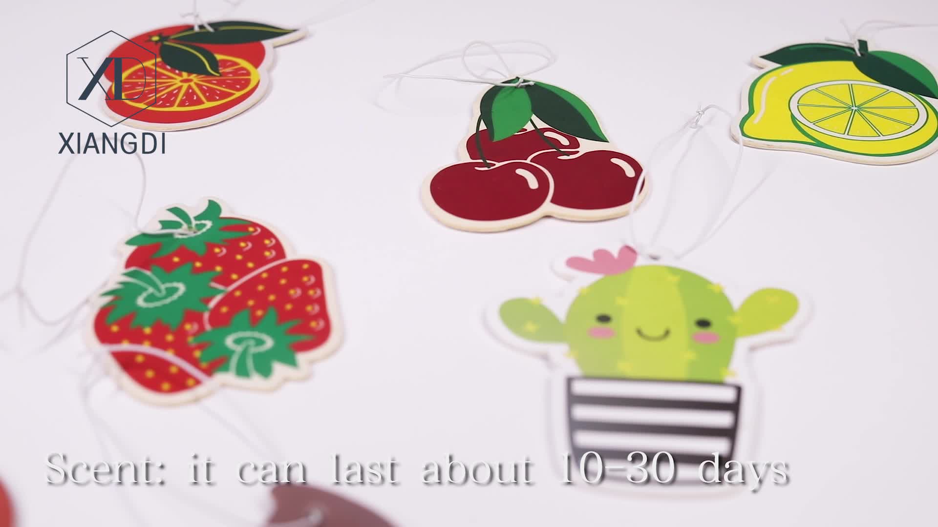 Shaped Factory Price Custom Unscented Air Freshener Paper Air Airfreshn