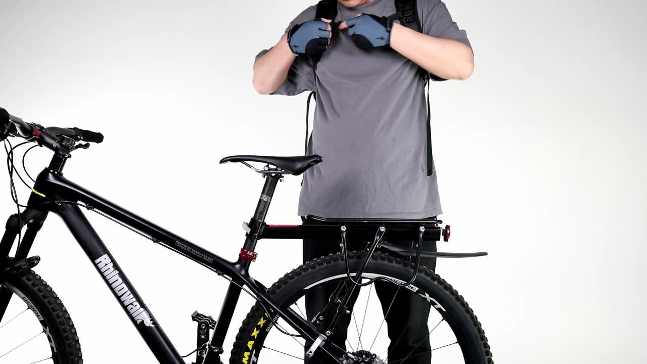 Rhinowalk 24L cyclimgバッグ多機能自転車パニアバッグ防水自転車後部