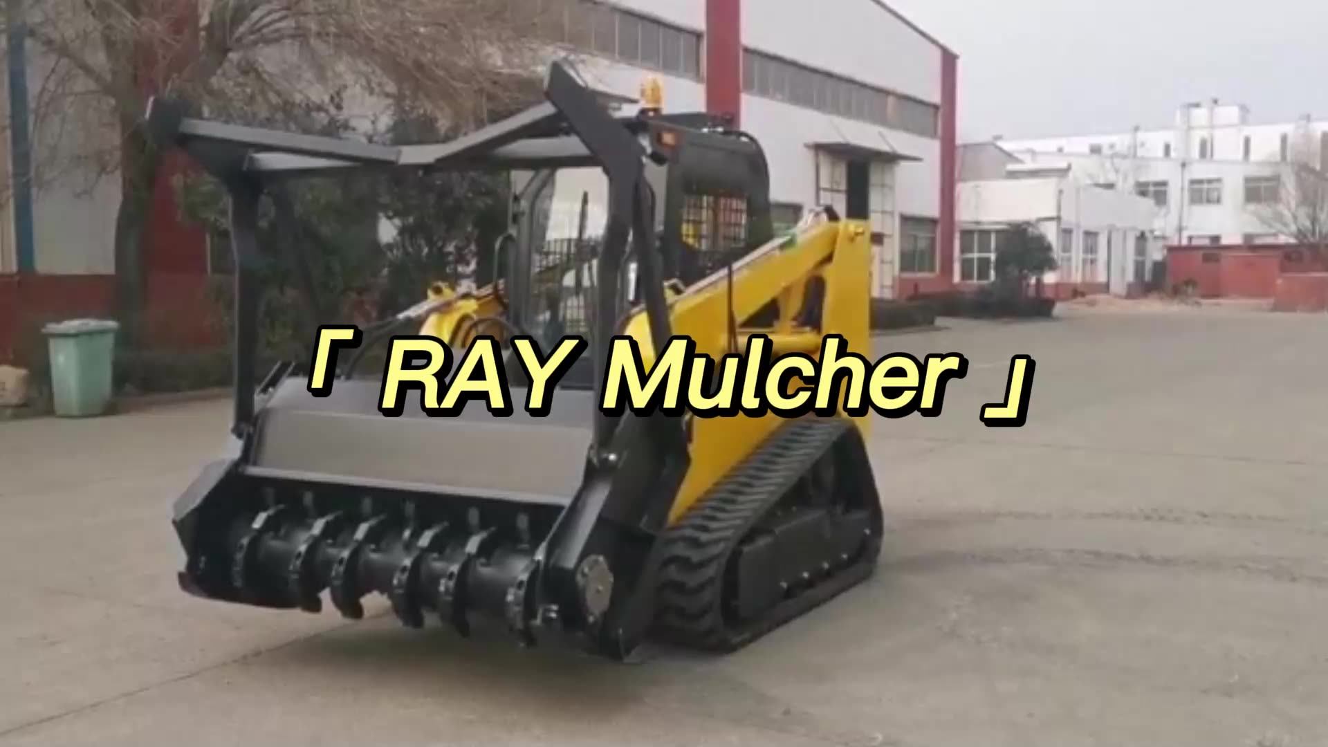 Agricultural Garden Farm Brush Wood Mulcher Machine Excavator Forestry Mulcher Skid Steer Combo