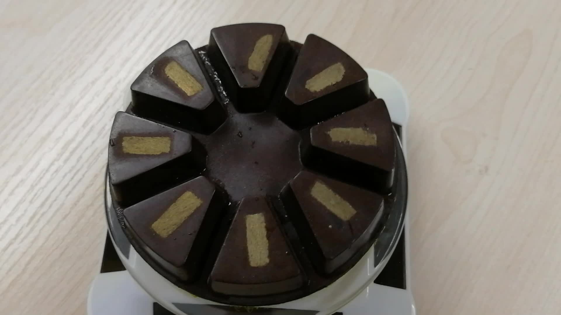 Metalfilled Diamond Resin Floor Polishing Pads For Granite,Concrete