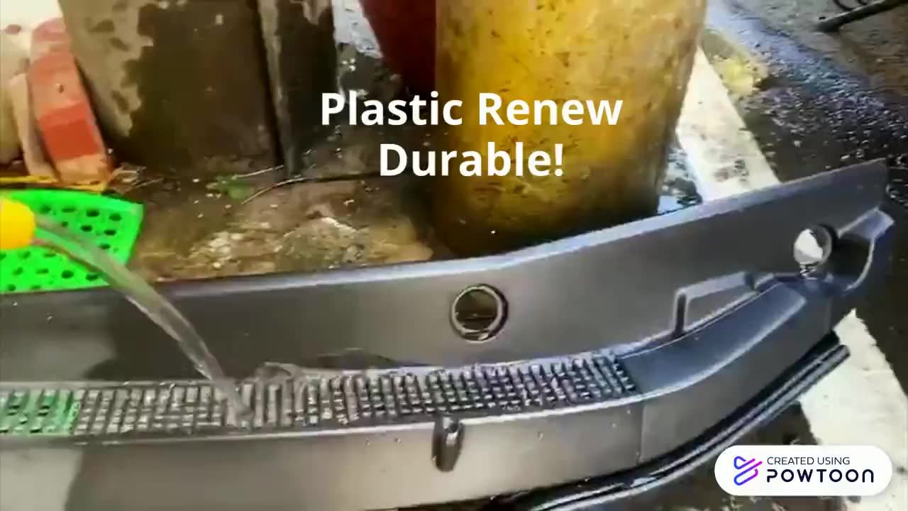 Plastic Trim Restorer Wipe For Cars Restoration Renew Blacken Worn Out
