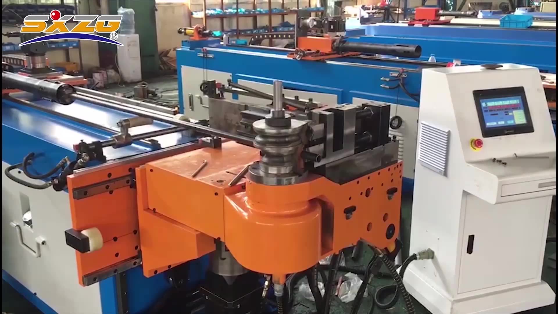 Small Cnc Mandrel Hydraulic Electric Round Copper Pipe Bending Machine