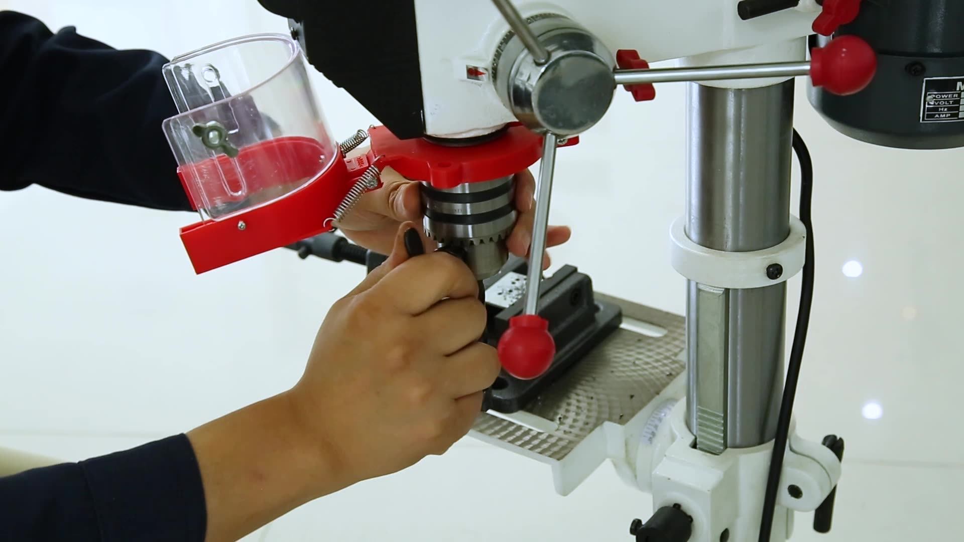 Zj4116h 16mm Front Switch Bench Drill Press For Metal Working 375 / 450