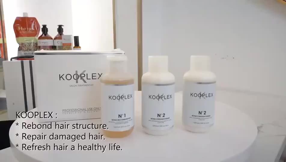 Professional Protect Hair Color Bond Reconstructor Kooplex N1 N2 Silky