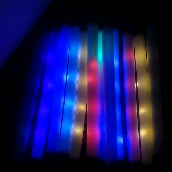 Hot Selling 3 Modes Rgb Monochrome Party Supplies Multi Color Custom