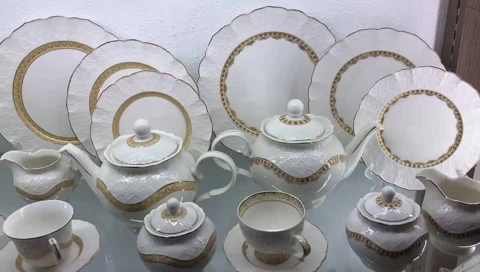 Ydy 2019 Latest Design Factory Wholesale 66pcs 125pcs Ceramic Egypt