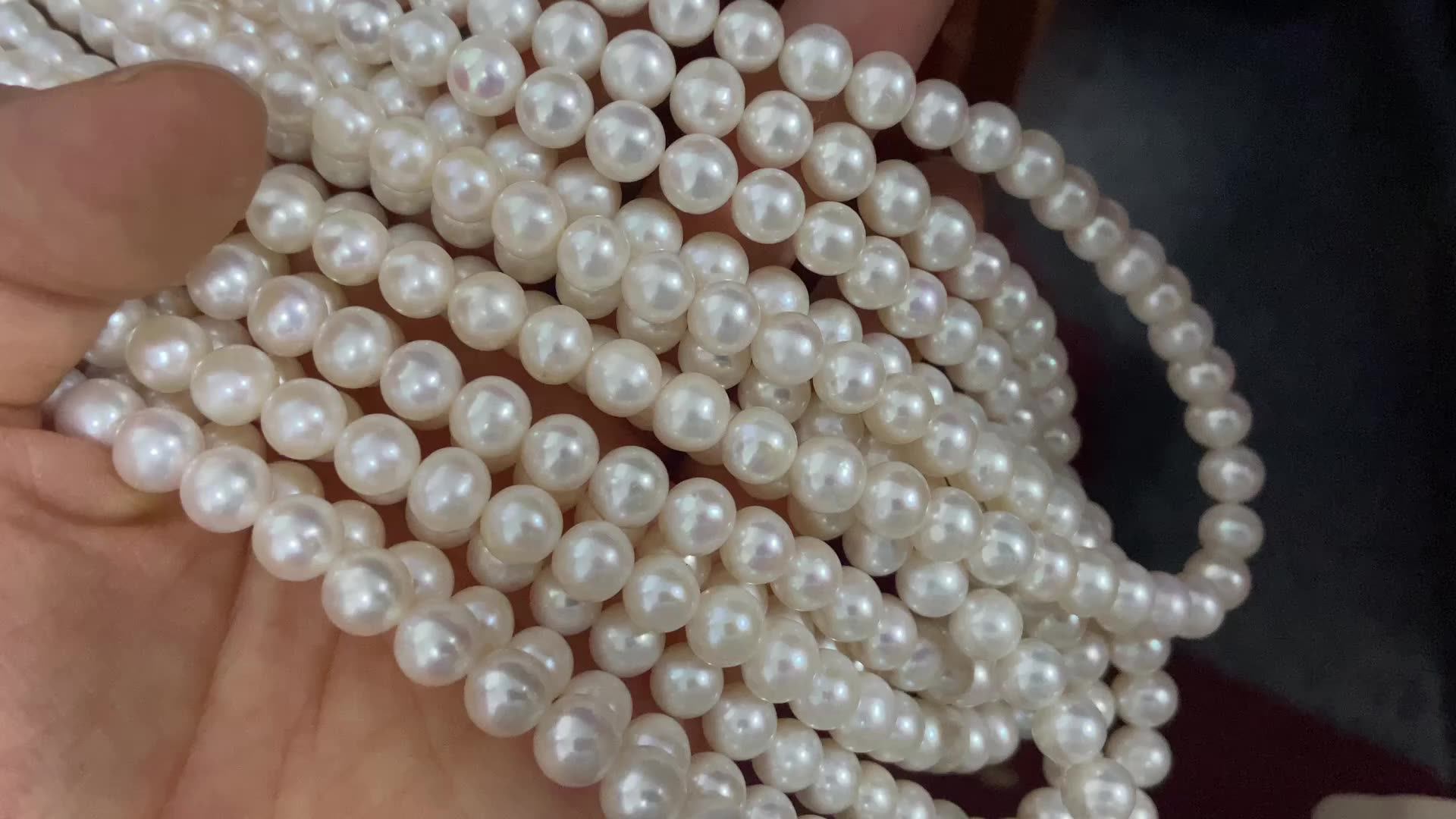 Wholesale 4a Quality Natural Freshwater Pearls Beads 78 89mm Loose