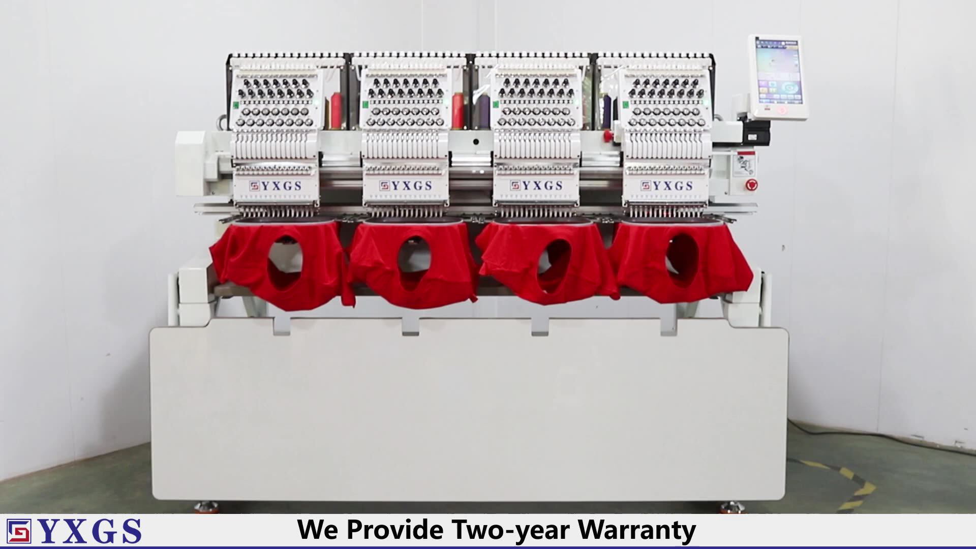 4head Multifunctional Fully Automatic Computerized Clothing Embroidery