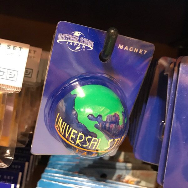 Japan USJ Universal Studios Earth Limited Studios Logo Fridge Magnet