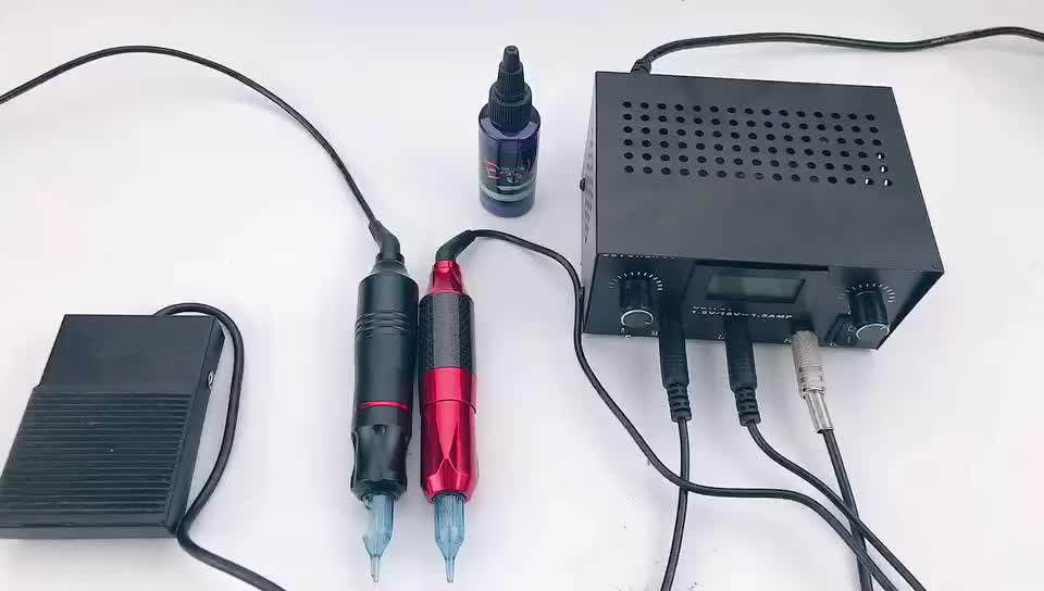 Easyzlm Professional Tattoo Starter Machine Kit Popular Coreless Motor