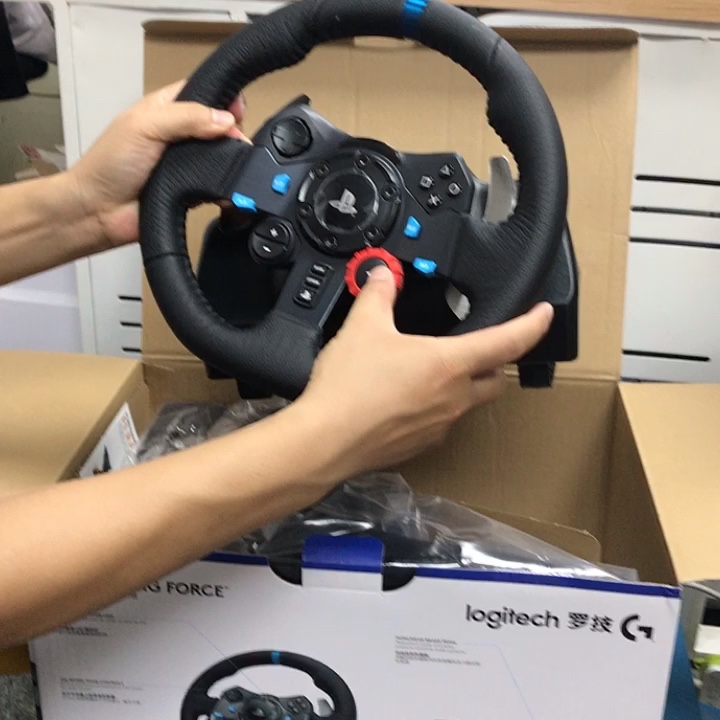 Logitech G29 Game Steering Racing Simulator Steering Wheel With Pc / Ps4  Feedback Handbrake Gear Lever Nintendo Switch Games - Buy Logitech  Racing,Game Steering Racing,Game Racing Product on Alibaba.com