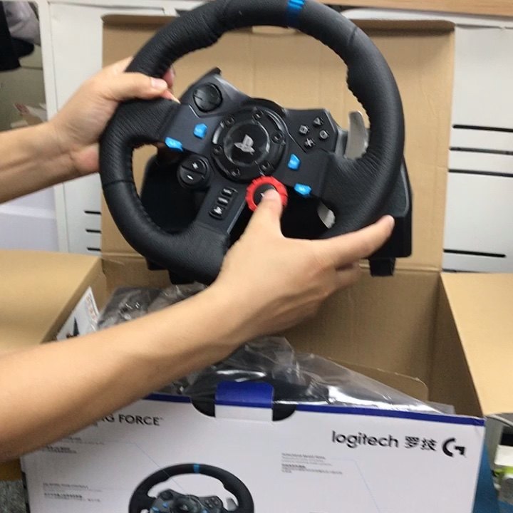 Logitech G29 Game Steering Racing Simulator Steering Wheel With Pc ...