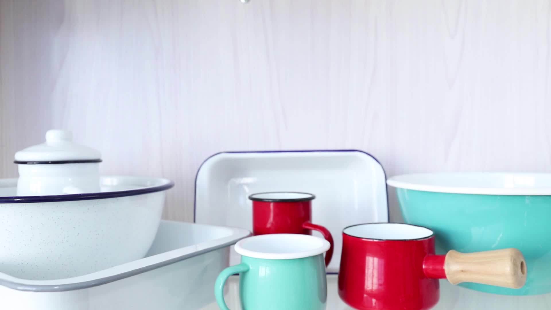 European Black Enamel Bread Baking Pan Metal Roaster Pan Steel Coated Cast Iron Cookware Buy