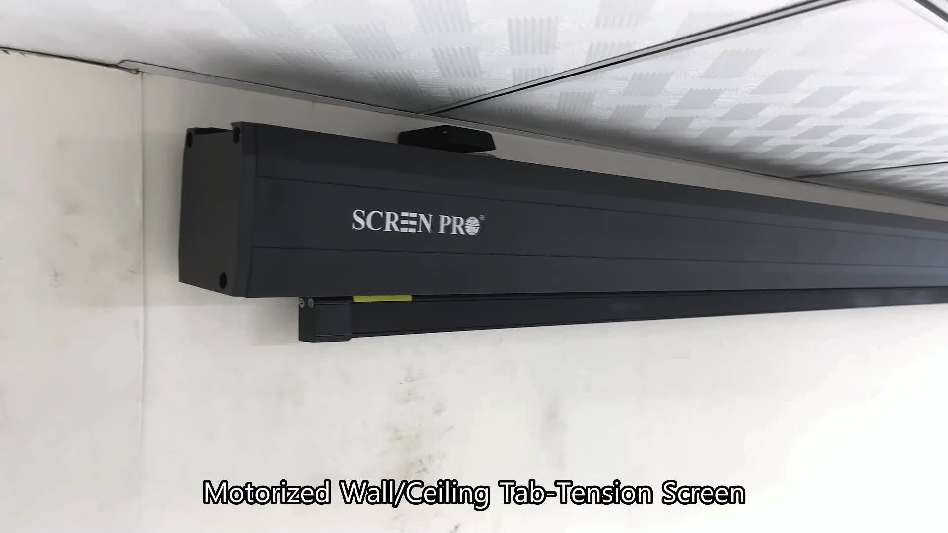Screen Pro 100 Inch Motorized Projection Screen 4k 3d Hd Ultra Short