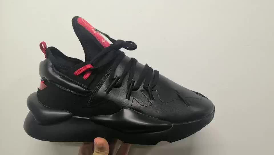 Famous Designer Y3 Ninja Shoes Black Samurai Dad Shoes Microfiber Leather Men Running Shoes 