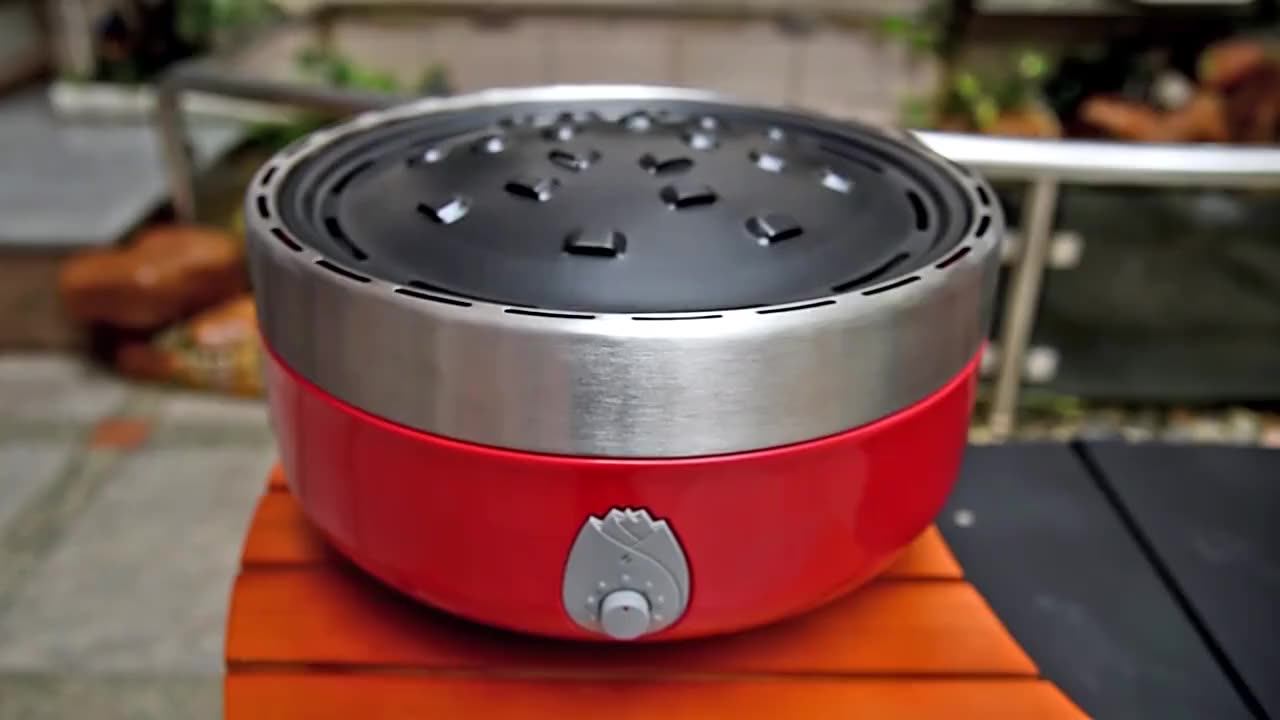 Indoor & Outdoor Portable Smokeless Charcoal Bbq Grill Hot Sales Bbq