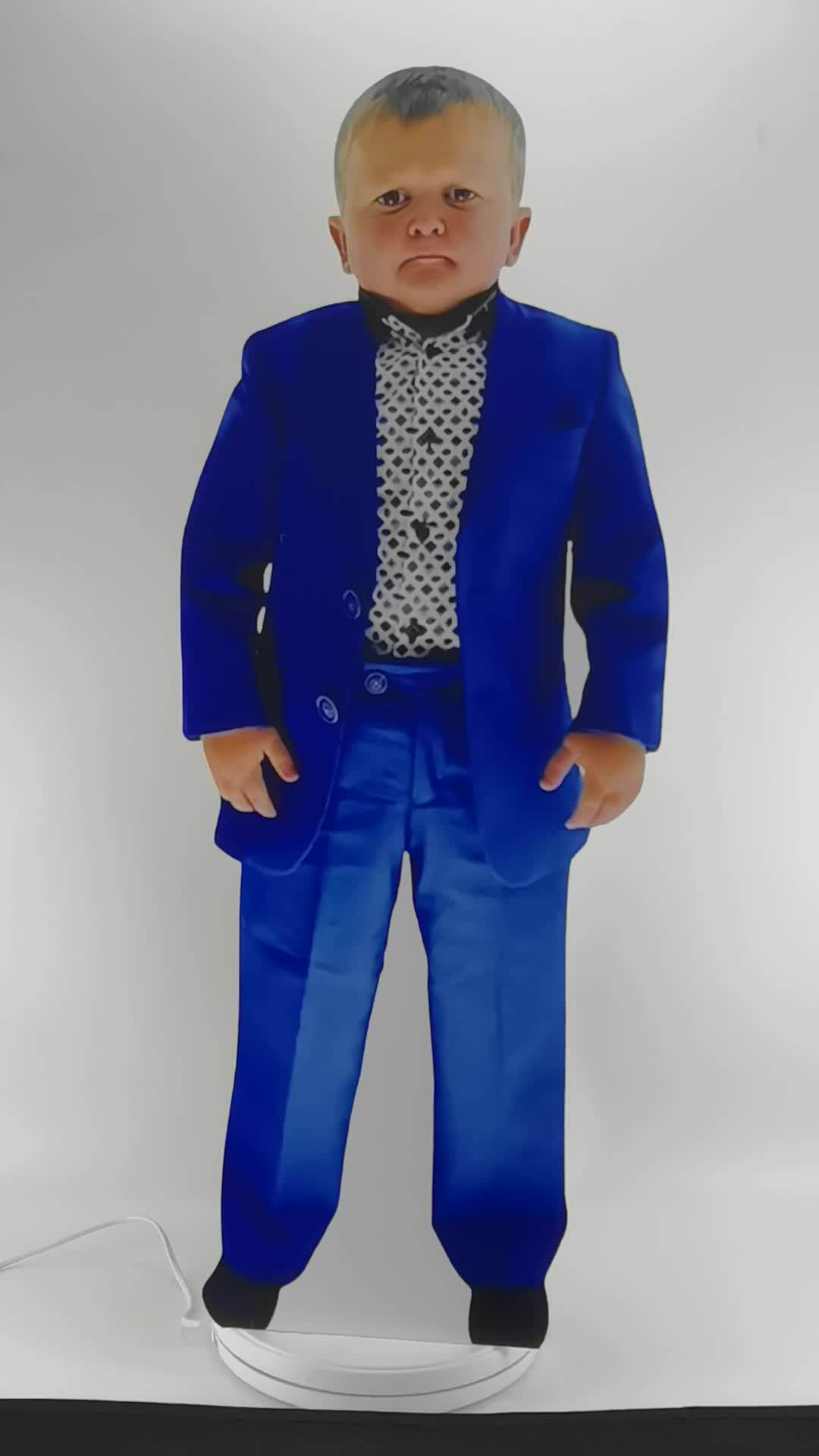 Lifesized Cardboard Cutout/standee Of Superhero /stand In With Face