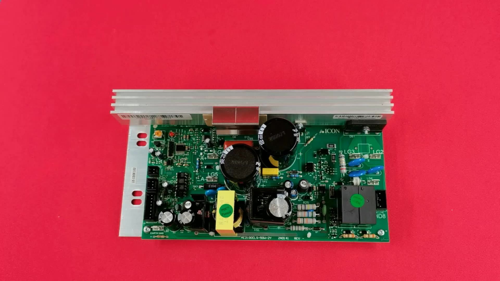 Contrôleur De Vitesse For Tapis Roulant MC2100ELS 18W 2Y ZY MC2100LES-18W. Compatible Avec PROFORM NordicTrack ICON Le Circuit Imprimé Du Panneau De Commande Inférieur(New Version