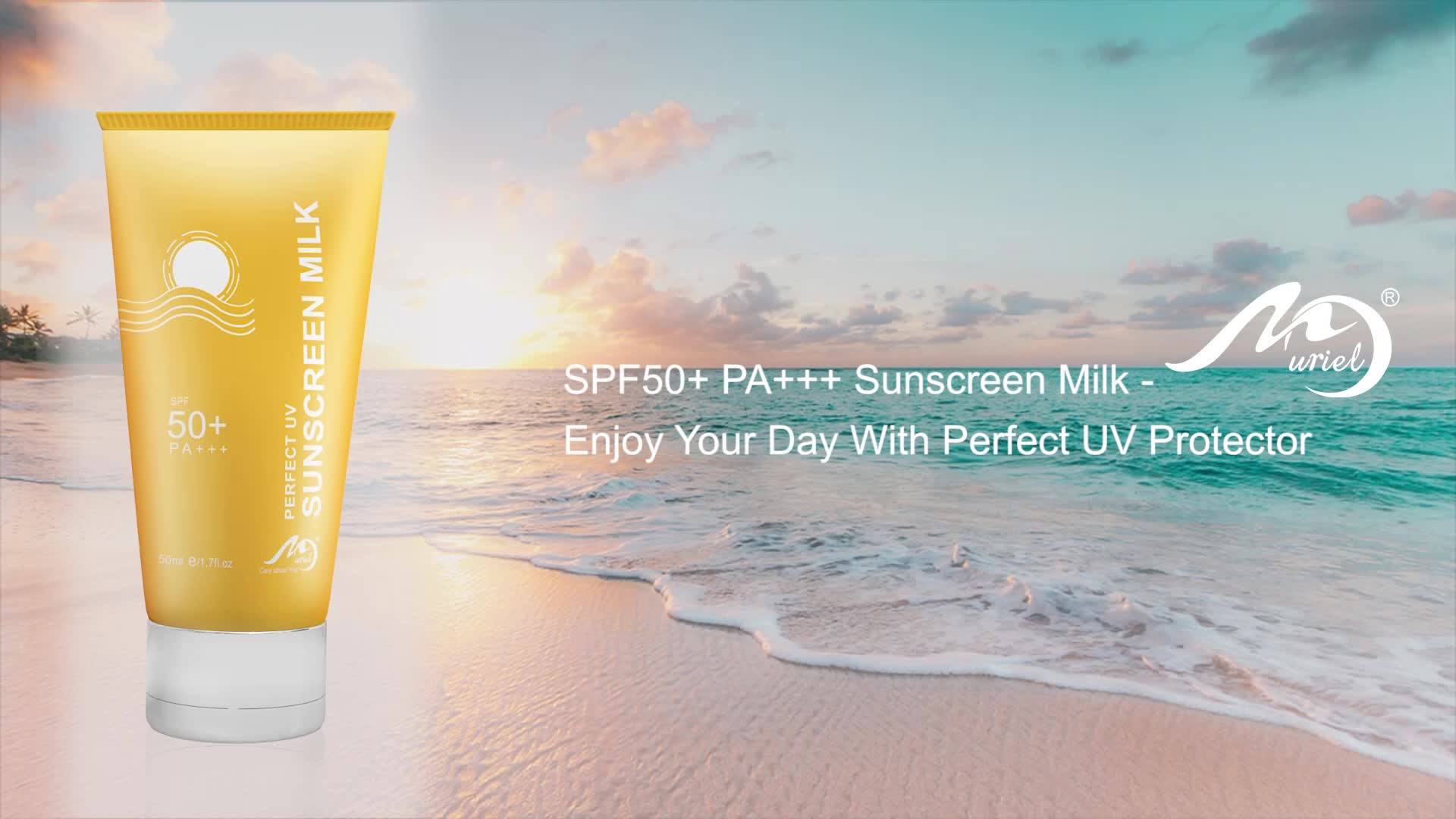 Eco Friendly Water Based Spf 50+ Pa+++ Sunblock Best Whitening