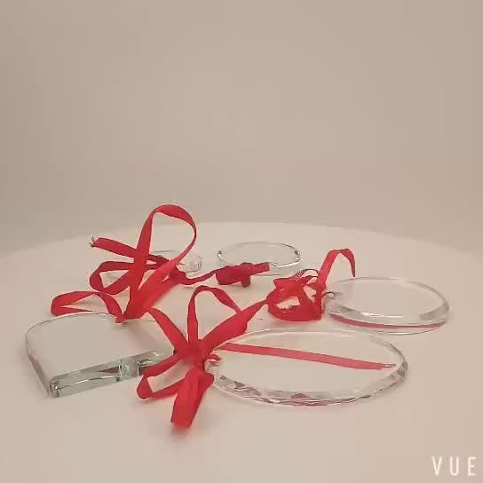 K9 Crystal Blank Cut Crystal Blank Hanging Ornaments Glass Ornaments