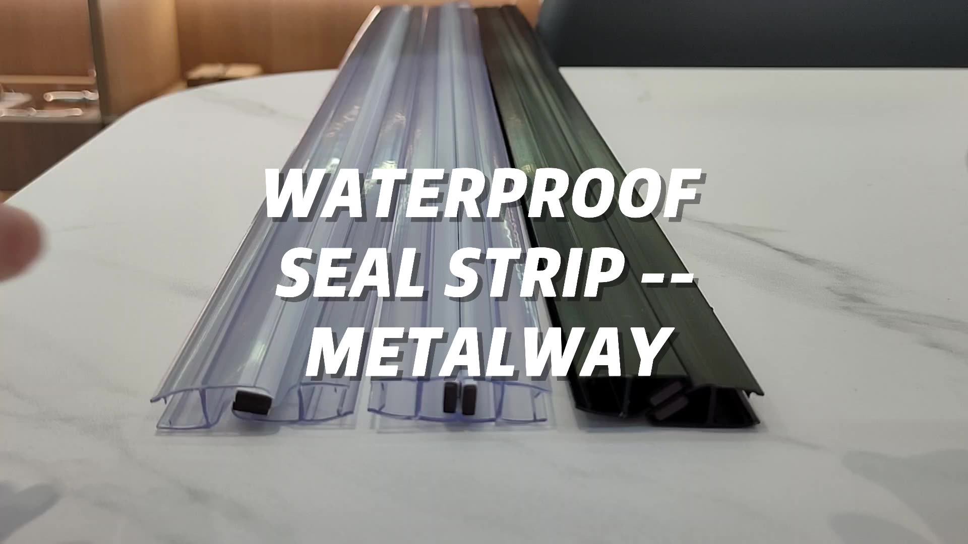 Glass Shower Door Seal Strip Pvc Rubber Plastic Shower Sweep Screen