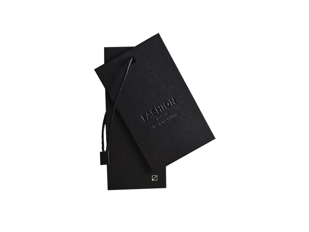 Custom Design Cmyk Printing Emboss Clothing Plastic Hang Tags Buy