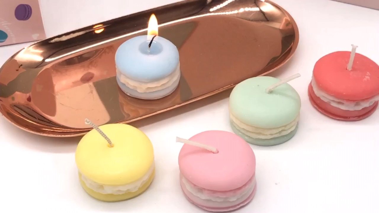 Wholesale Handmade Birthday Party Wedding Gift Macaron Shape Scented