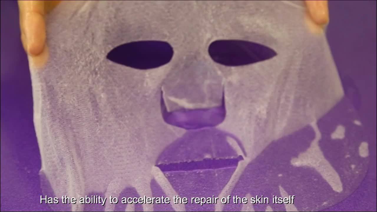 Private Label Skin Care Face Sheet Korean Natural Silk Facial Mask For