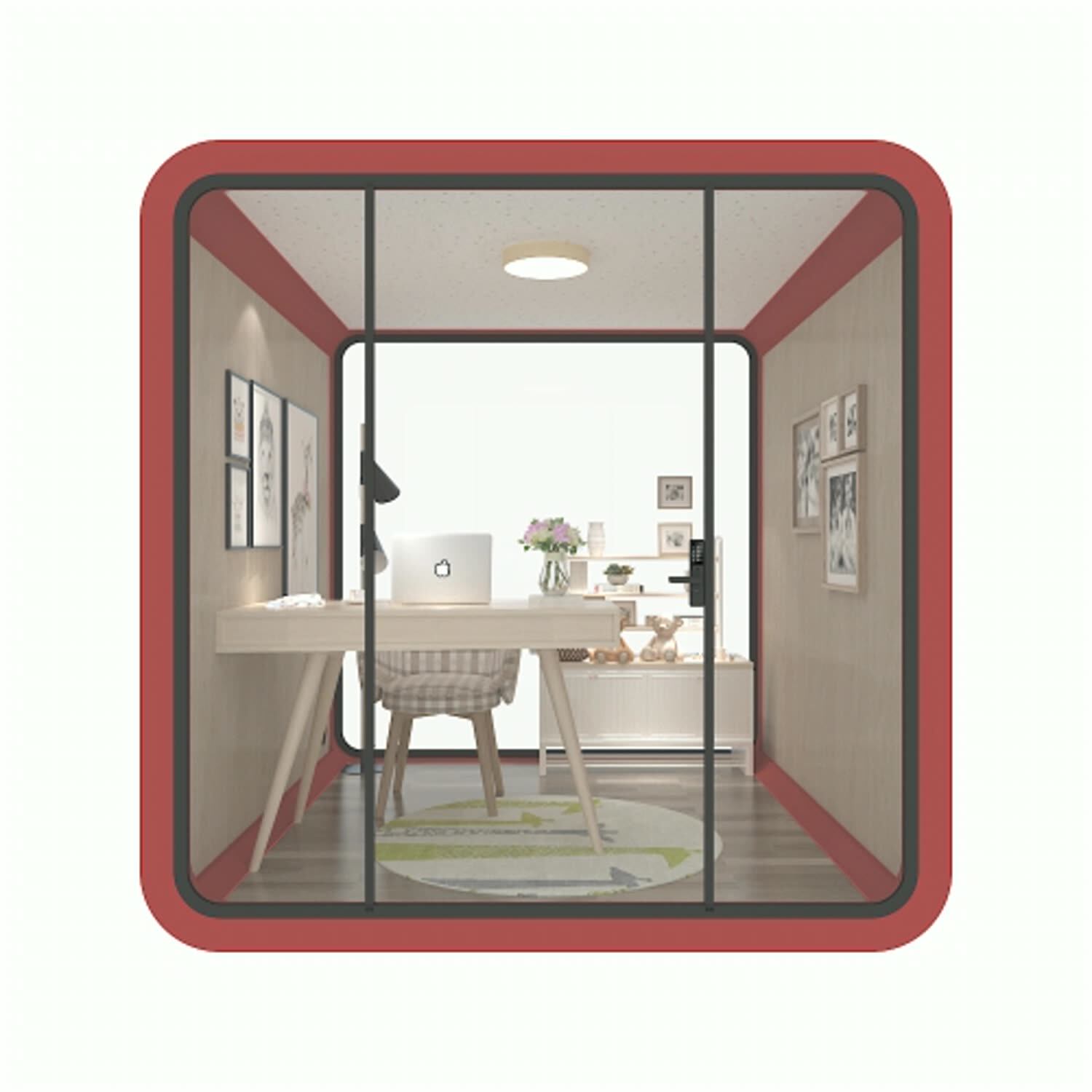 New Design Portable Movable Silence Isolation Studio Recording Booth