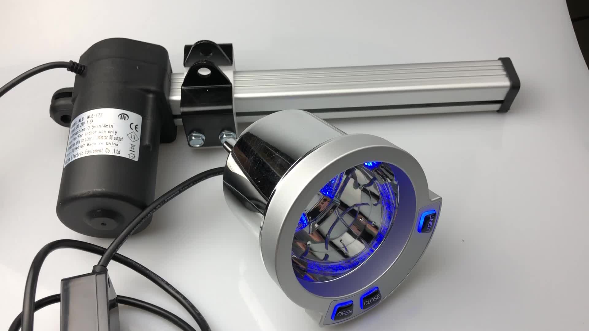 3 Button Switch Light Sofa Cup Holder Control For Electric Recliner