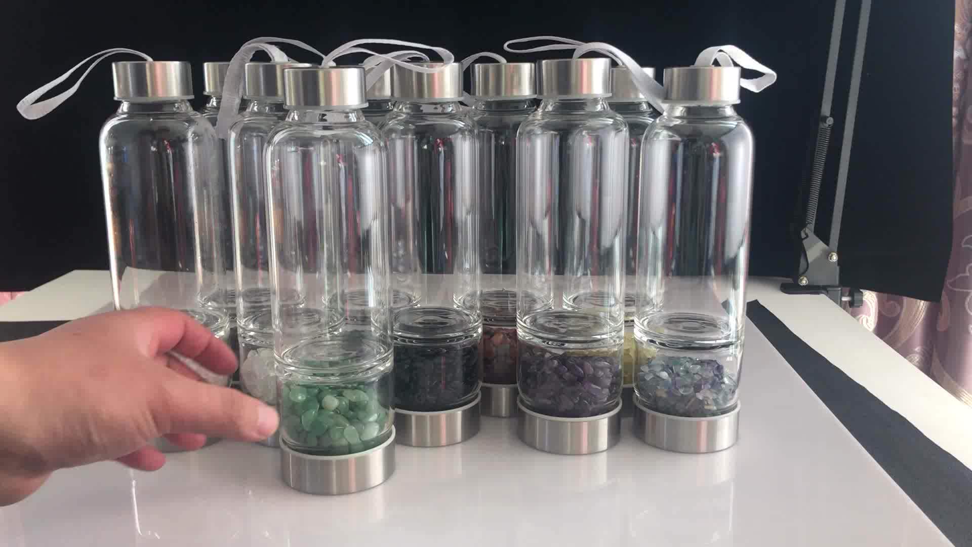 Whosale Natural Rose Quartz Gravel Stone Infused Gemstone Crystal