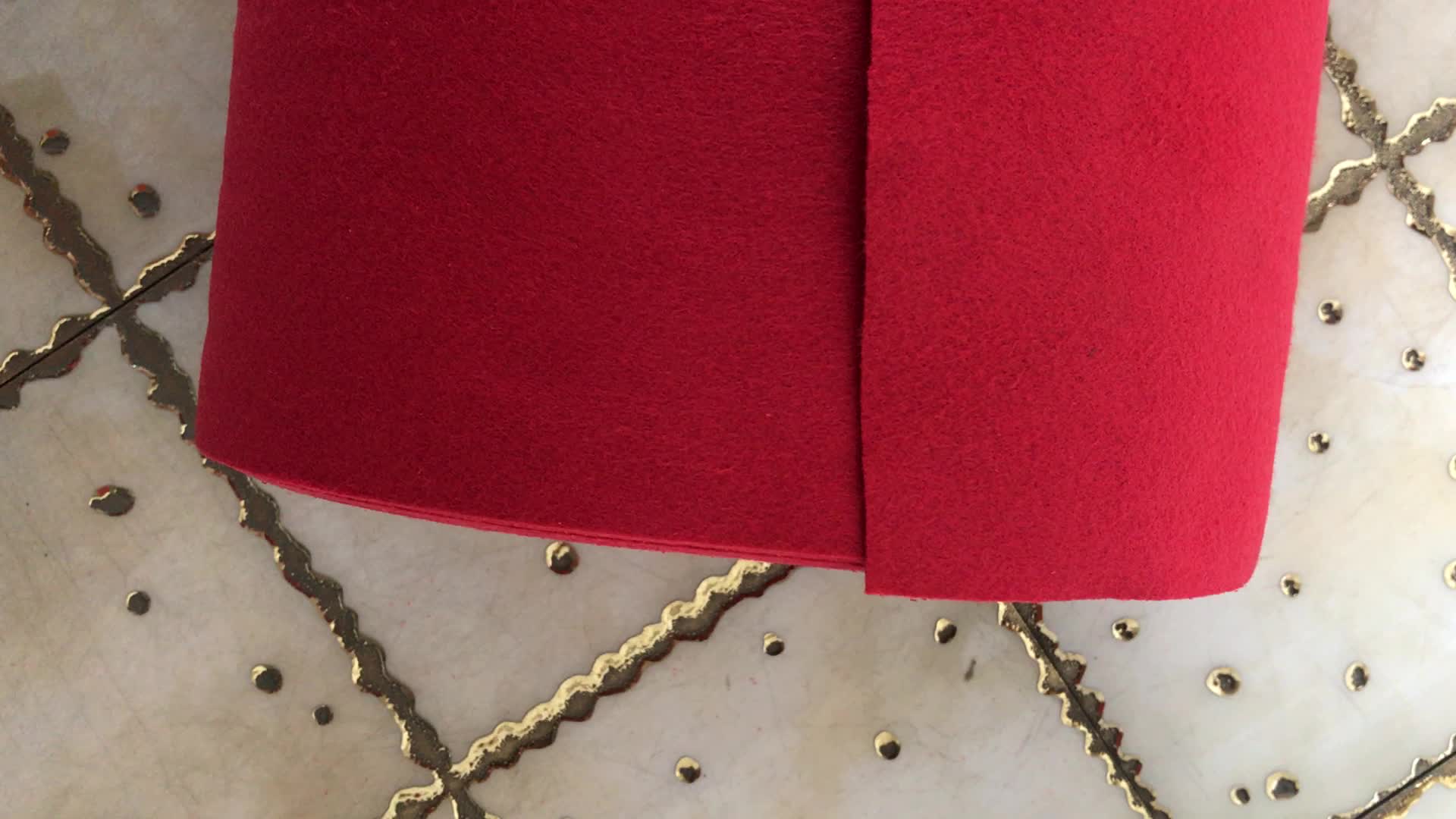 Soft Handfeeling Suit Non Woven Collar Felt Lining Used On Suit Collar