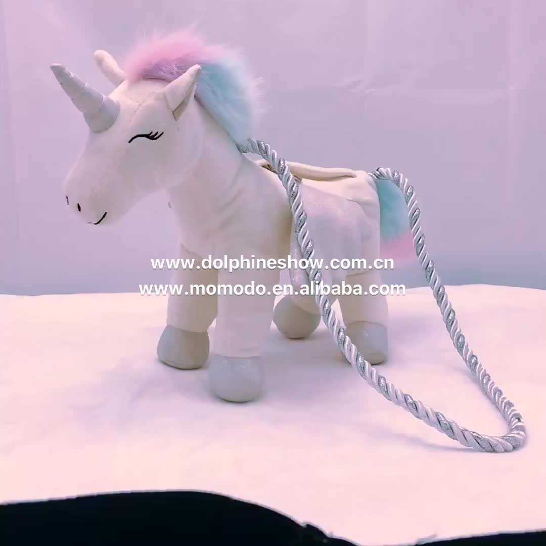 unicorn plush bag unicorn plush bag